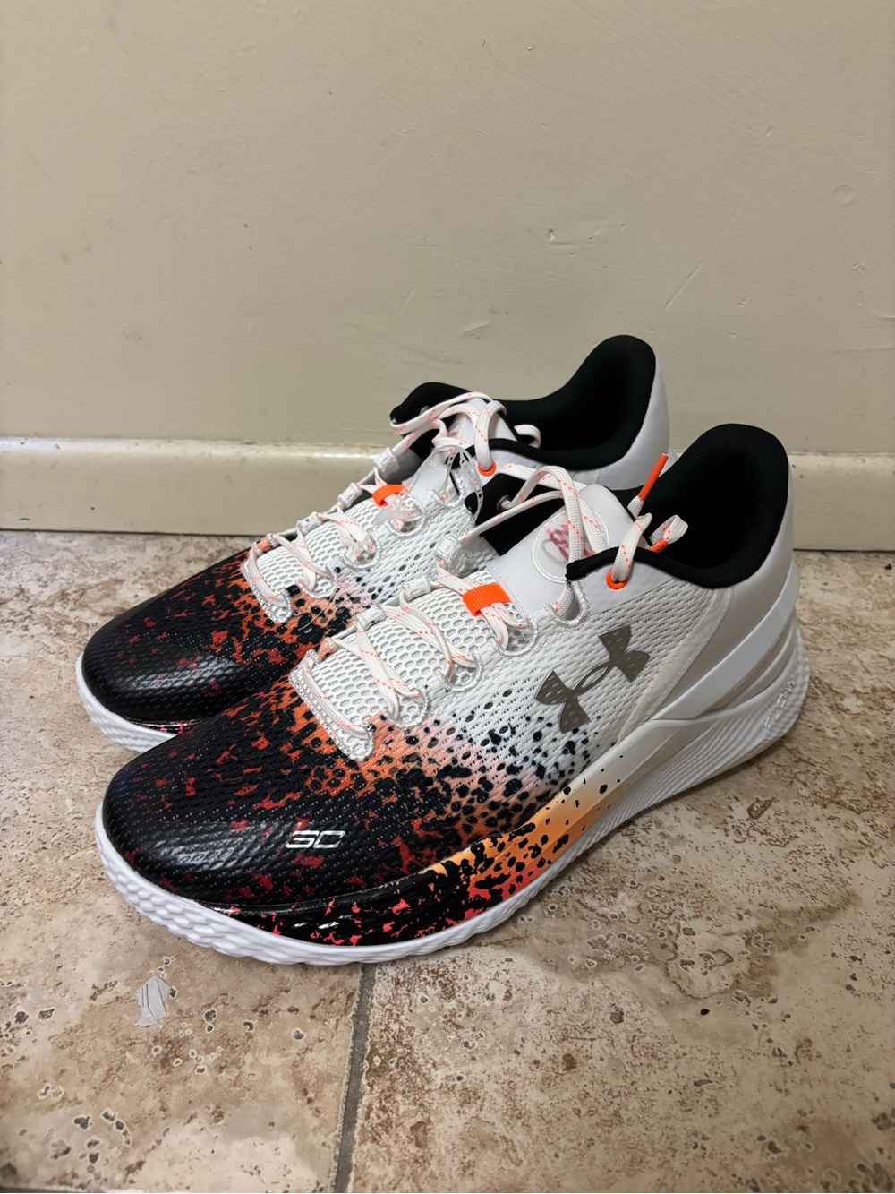 Under Armour Curry 2 Low FloTro NM Retro Chef Curry 3026277 100 Men's Size 14